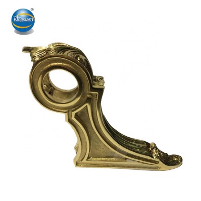 Factory Wholesale Custom-built Curtain Brass Decoration Parts Wall Decorative Bracket